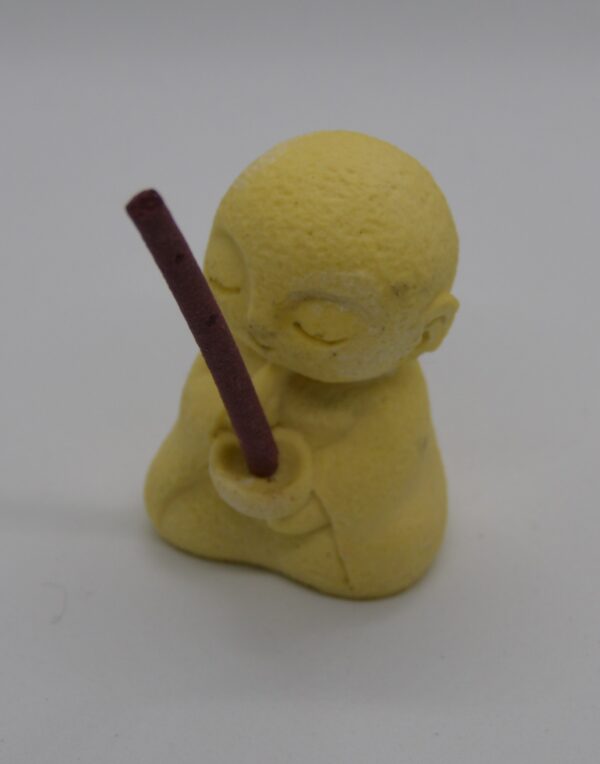 Buddha incienso amarillo Mini Buda incienso